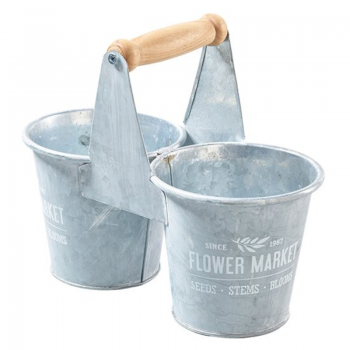 2er Topf "Flower Market"